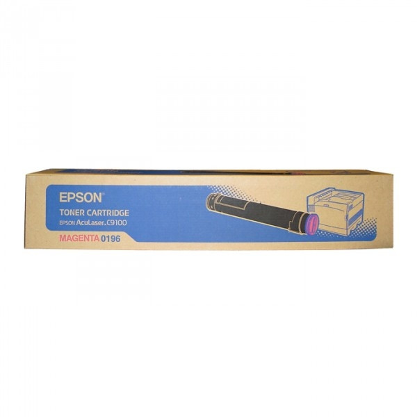 Epson S050196 toner (d'origine) - magenta C13S050196 027855 - 1