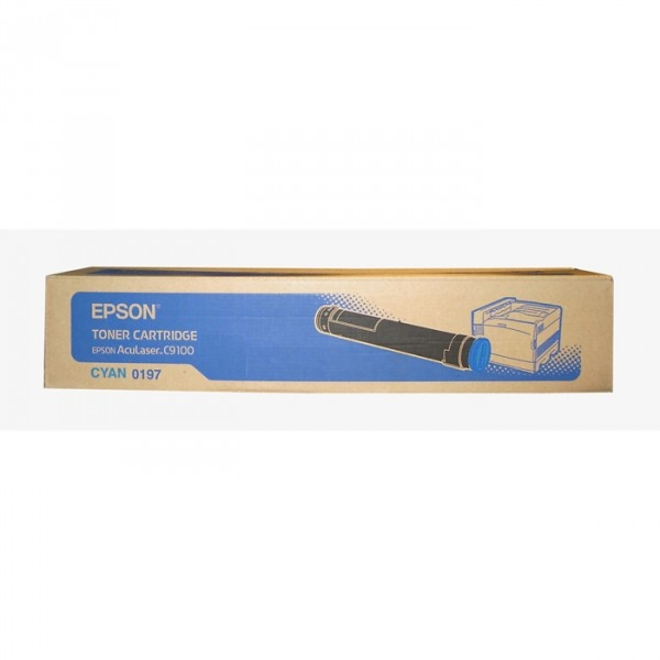 Epson S050197 toner cyan (d'origine) C13S050197 027860 - 1