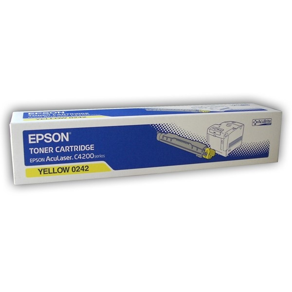 Epson S050242 toner (d'origine) - jaune C13S050242 028040 - 1
