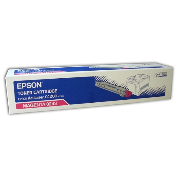 Epson S050243 toner (d'origine) - magenta C13S050243 028045 - 1