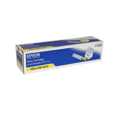 Epson S050316 toner (d'origine) - jaune C13S050316 028120 - 1