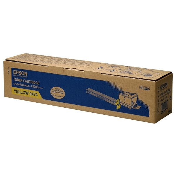 Epson S050474 toner jaune (d'origine) C13S050474 028168 - 1