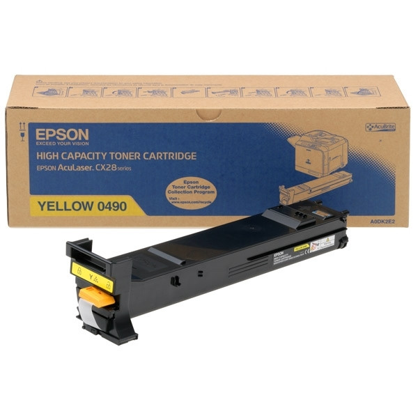 Epson S050490 toner jaune (d'origine) C13S050490 028216 - 1