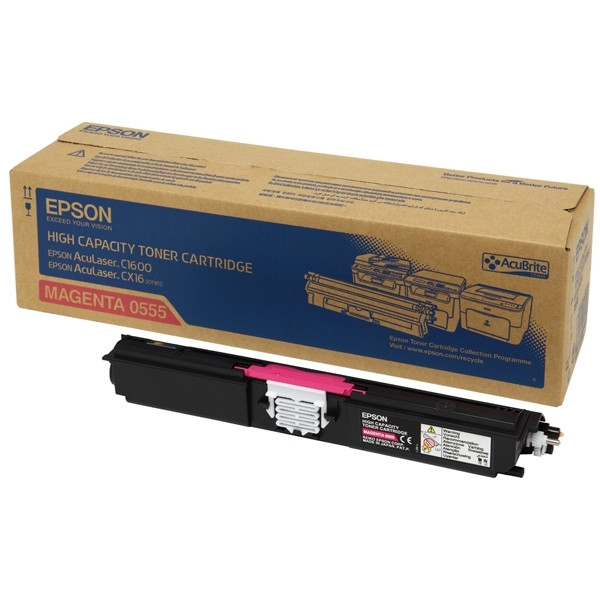 Epson S050555 toner haute capacité (d'origine) - magenta C13S050555 028196 - 1