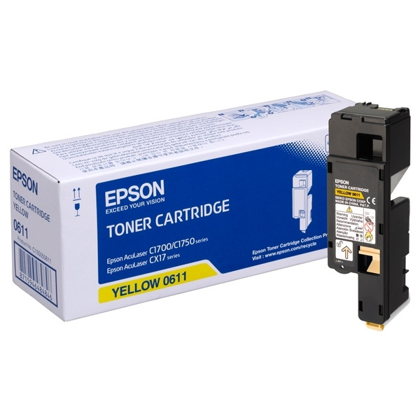 Epson S050611 toner haute capacité (d'origine) - jaune C13S050611 028278 - 1