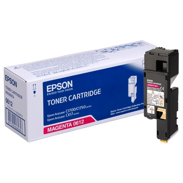 Epson S050612 toner haute capacité (d'origine) - magenta C13S050612 028276 - 1