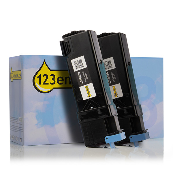Epson S050631 duopack de toners (marque 123encre) - noir C13S050631C 132155 - 1
