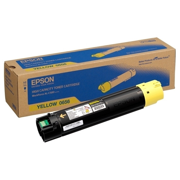 Epson S050656 toner haute capacité (d'origine) - jaune C13S050656 052006 - 1