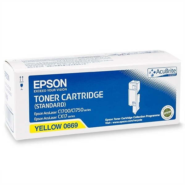 Epson S050669 toner (d'origine) - jaune C13S050669 028270 - 1