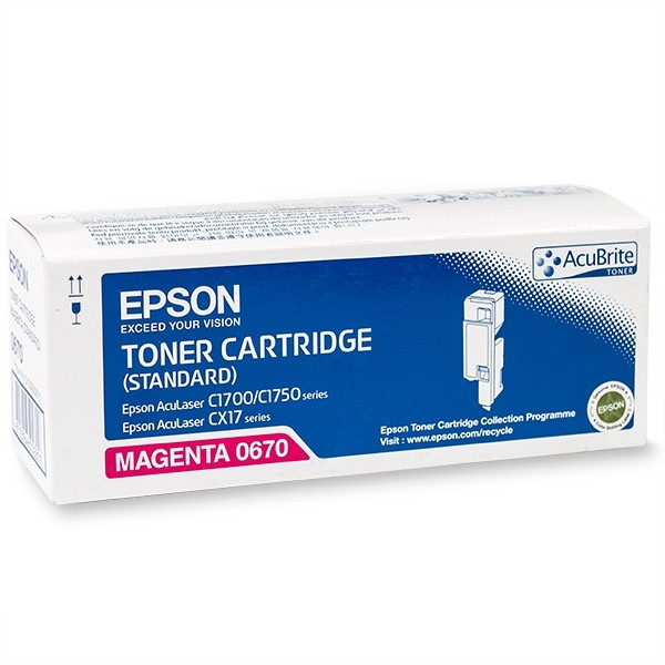 Epson S050670 toner (d'origine) - magenta C13S050670 028268 - 1