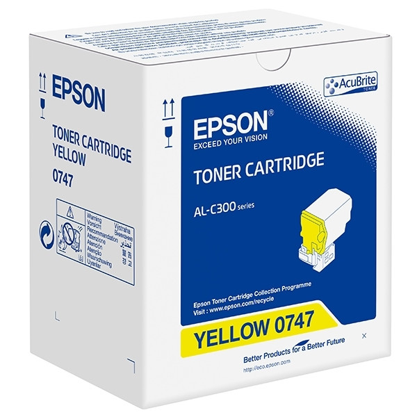 Epson S050747 toner (d'origine) - jaune C13S050747 052064 - 1