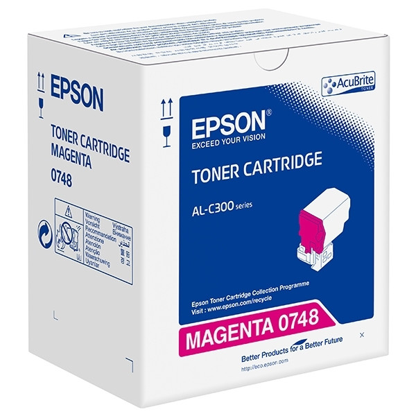 Epson S050748 toner (d'origine) - magenta C13S050748 052062 - 1