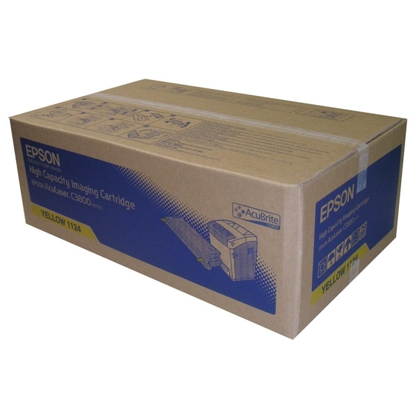 Epson S051124 toner haute capacité (d'origine) - jaune C13S051124 028095 - 1