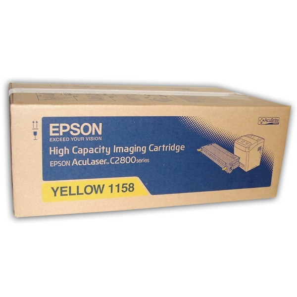 Epson S051158 cartouche d'imagerie haute capacité (d'origine) - jaune C13S051158 028158 - 1