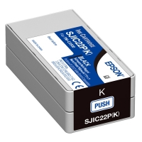 Epson SJIC22P(K) cartouche d'encre (d'origine) - noir C33S020601 026636