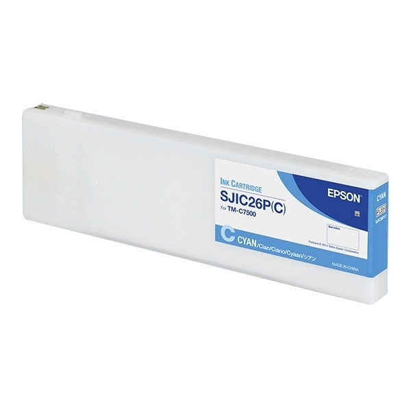 Epson SJIC30P(C) cartouche d'encre (d'origine) - cyan C33S020640 026768 - 1