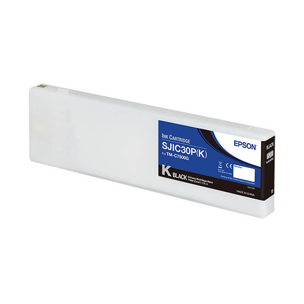 Epson SJIC30P(K) cartouche d'encre (d'origine) - noir 026766 - 1