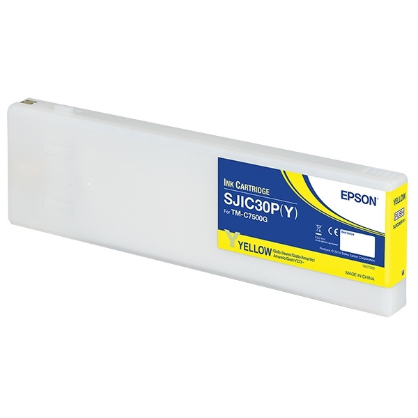 Epson SJIC30P(Y) cartouche d'encre (d'origine) - jaune C33S020642 026772 - 1