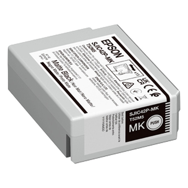 Epson SJIC42P-MK cartouche d'encre (d'origine) - noir mat 906455 - 1