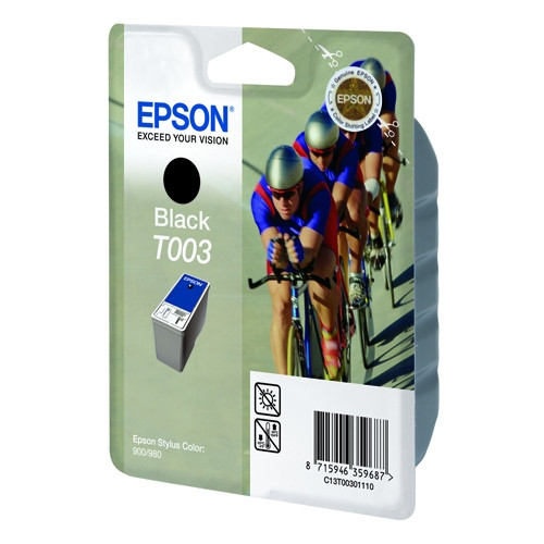 Epson T003 cartouche d'encre noire (d'origine) C13T00301110 020430 - 1
