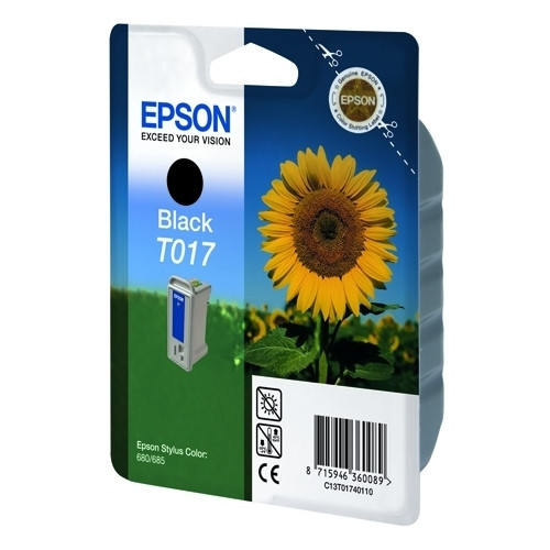 Epson T017 cartouche d'encre noire (d'origine) C13T01740110 020540 - 1