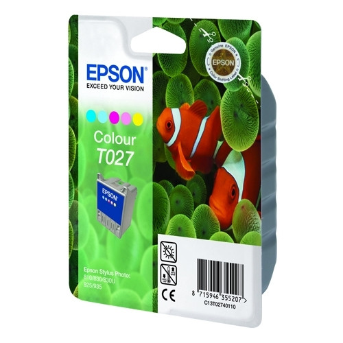 Epson T027 cartouche d'encre (d'origine) - couleur C13T02740110 021090 - 1