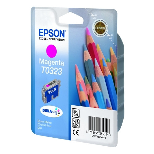 Epson T0323 cartouche d'encre (d'origine) - magenta C13T03234010 021140 - 1