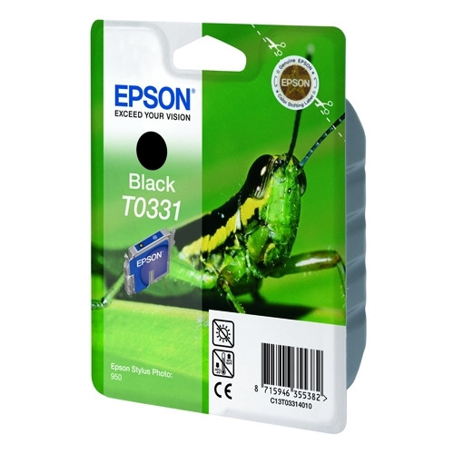 Epson T0331 cartouche d'encre (d'origine) - noir C13T03314010 021160 - 1