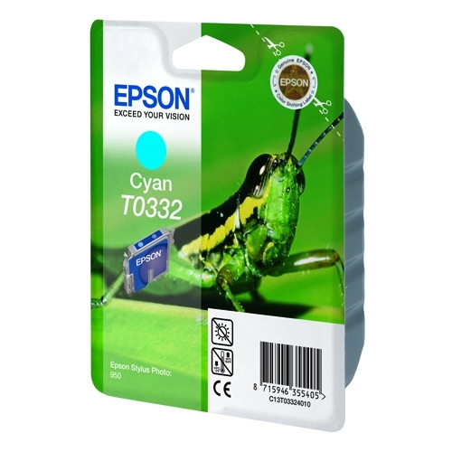 Epson T0332 cartouche d'encre cyan (d'origine) C13T03324010 902647 - 1