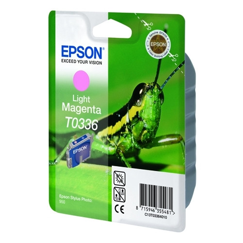 Epson T0336 cartouche d'encre (d'origine) - magenta clair C13T03364010 021210 - 1