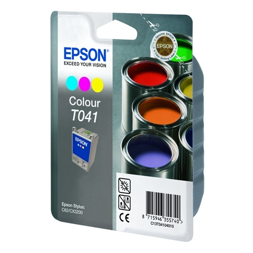 Epson T041 cartouche d'encre (d'origine) - couleur C13T04104010 022130 - 1