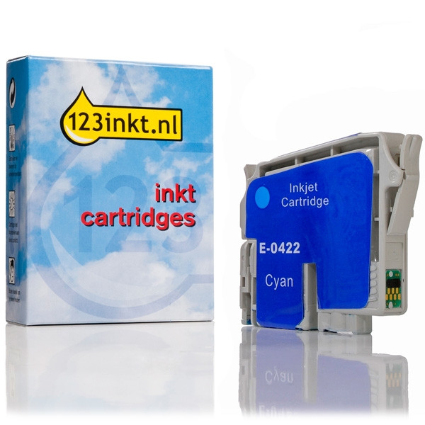 Epson T0422 cartouche d'encre cyan (marque 123encre) C13T04224010C 022151 - 1