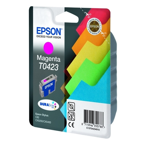 Epson T0423 cartouche d'encre (d'origine) - magenta C13T04234010 022170 - 1