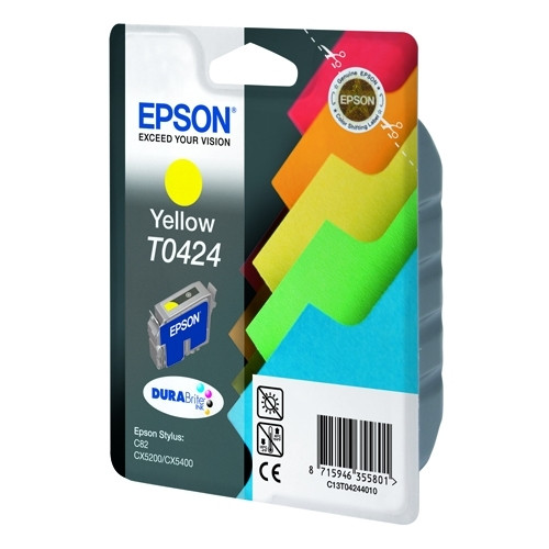 Epson T0424 cartouche d'encre (d'origine) - jaune C13T04244010 022190 - 1
