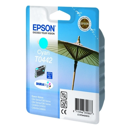 Epson T0442 cartouche d'encre cyan haute capacité (d'origine) C13T04424010 022410 - 1