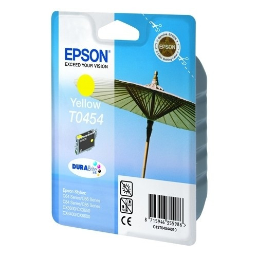 Epson T0454 cartouche d'encre jaune (d'origine) C13T04544010 901965 - 1