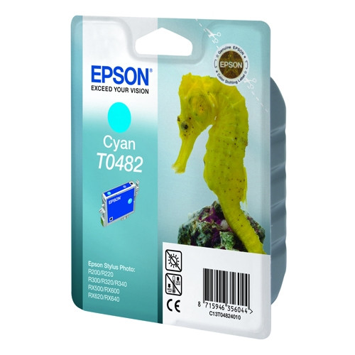 Epson T0482 cartouche d'encre (d'origine) - cyan 022550 Epson T0482 cartouche d'encre (d'origine) - cyan 022550 - 1