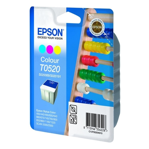Epson T052 cartouche d'encre de couleur (d'origine) C13T05204010 020154 - 1