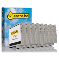 Epson T0556 multipack 2x noir + 2x cyan, magenta et jaune (marque 123encre) C13T05564010C 022897