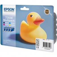 Epson T0556 multipack 4 inktcartridges origineel **NOT FOR SALE** C13T05564010 022896