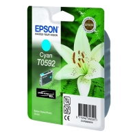Epson T0592 cartouche d'encre cyan (d'origine) C13T05924010 022955