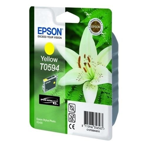 Epson T0594 cartouche d'encre jaune (d'origine) C13T05944010 901942 - 1