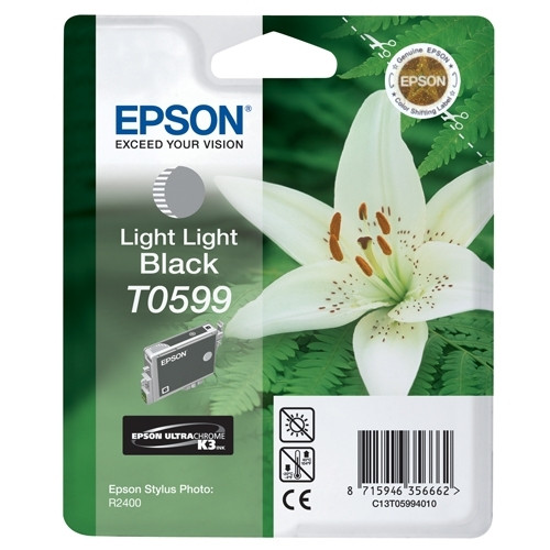 Epson T0599 cartouche d'encre noire extra claire (d'origine) C13T05994010 022990 - 1