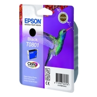 Epson T0801 cartouche d'encre noire (d'origine) C13T08014011 023070