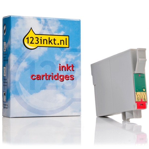 Epson T0877 cartouche d'encre rouge (marque 123encre) C13T08774010C 023311 - 1
