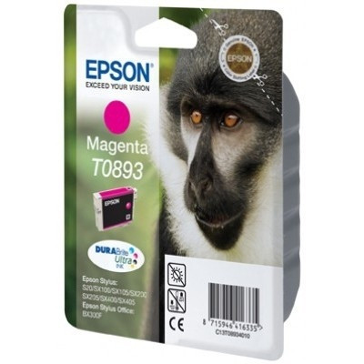 Epson T0893 cartouche d'encre magenta faible capacité (d'origine) C13T08934011 901990 - 1