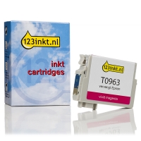 Epson T0963 cartouche d'encre magenta vif (marque 123encre) C13T09634010C 023331