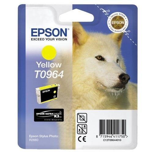 Epson T0964 cartouche d'encre jaune (d'origine) C13T09644010 023332 - 1