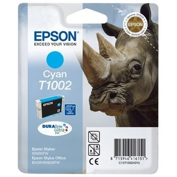 Epson T1002 cartouche d'encre cyan (d'origine) C13T10024010 026220 - 1