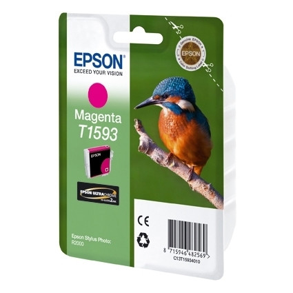 Epson T1593 cartouche d'encre magenta (d'origine) C13T15934010 026390 - 1